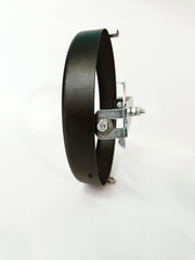 Royal Piston Heavy Built-in Duty RE Classic Reborn 350 Headlight Ring in Premium Finish with Fitting Clips (Matte Black)