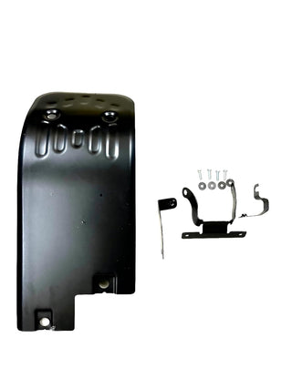 Royal Piston Accurate Fitting Sump Guard Compatible With Royal Enfield Super Meteor 650cc Engine Protection (Matt Blackl) - Royal Piston