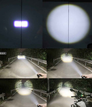 Royal Piston LED KZ30 Fog Lights: 2-in-1 White/Yellow Projector Fog Lights, Light Control, Bike/Car/Thar/Jeep, 3000 Lumens (2PC)