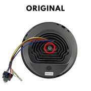 Royal Piston Smart LED 7inch Headlight 75-110W-12V | Latest 2023 CREE/Osram LED | (RP Minus with Ring) | Compatible with RE Hunter 350, Interceptor, continental GT 650, Himalayan, Classic Reborn - Royal Piston