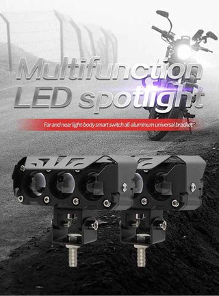 Royal Piston LED Fog Light (Laser, Mega Drive) Wider Coverage For Bike/ Car/ SUV + 6 Months Warranty