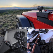 Royal Piston Original High Beam LED Fog Light | Y-Type Fog Light with Switch, 120W Flood Light with Wide Coverage | 6 Months Warranty Auxiliary Lamp, Universal Fit for Bikes, Cars, SUVs