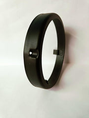 Royal Piston Heavy Built-in Duty RE Classic Reborn 350 Headlight Ring in Premium Finish with Fitting Clips (Matte Black)