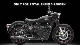 Royal Piston Black Exhaust For Classic Reborn with Original RE Sound (Original Indoori Silencer)