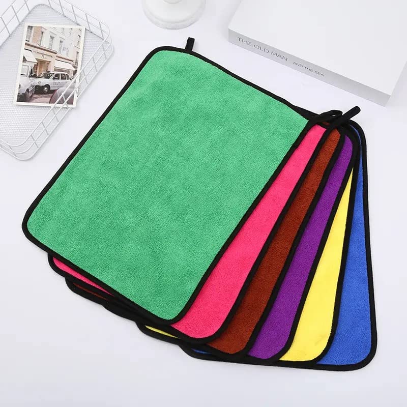 Royal Piston Microfiber Car & Bike Cleaning Cloth Drying Detailing Car & Bike Care Polishing Towel Cleaning Microfiber Car & Bike Wash Towel (1pc)