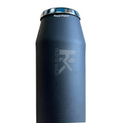 Royal Piston Intense Original Indoori Silencer: Glasswool Black Edition with Authentic Sound, Compatible with Royal Enfield Hunter 350