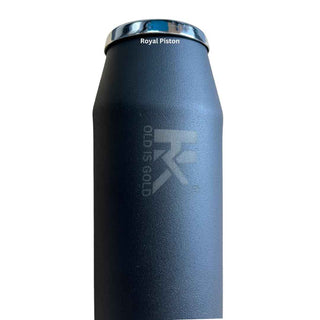 Royal Piston Intense Original Indoori Silencer: Glasswool Black Edition with Authentic Sound, Compatible with Royal Enfield Hunter 350