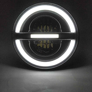 Royal Piston Half Ring Osram LED Headlight For Thar /Jeep/ Gypsy/ Royal Enfield (1pc)
