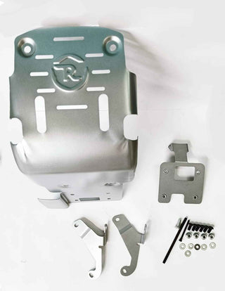 Royal Piston Accurate Fitting Sump Guard Compatible with Royal Enfield Classic BS3/BS4/BS6, Electra, Standard Engine Protection (Chrome)