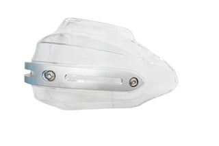 Royal Piston Hand Guard: Motorcycle Hand Protection Kit 7/8" 22mm Handlebar. Windproof Crash Bar Protector, Universal Fit for All Bikes (White)