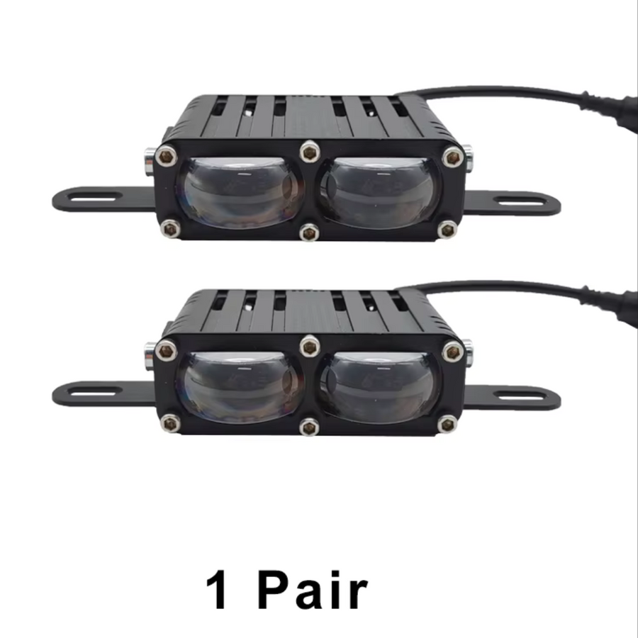 Royal Piston High Power LED Fog Light With Fan | Spotlights LED Auxiliary Lights For Off-road Vehicle SUV Truck