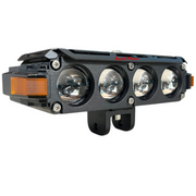 Royal Piston LIUHJG Triple LED Fog Light Set – Ultra Bright, Waterproof IP68, Universal Fit for Bikes & Car