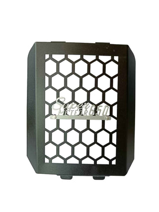 Royal Piston Premium Radiator Guard Compatible With Royal Enfield Super Meteor 650cc (SILVER)