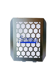 Royal Piston Premium Radiator Guard Compatible With Royal Enfield Super Meteor 650cc (BLUE)