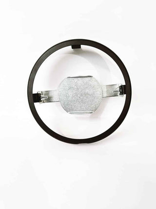 Royal Piston Heavy Built-in Duty RE Classic Reborn 350 Headlight Ring in Premium Finish with Fitting Clips (Matte Black)