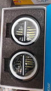 RoyalPiston LED Fog Light For Bike HJG Original Brilliant White Light Advance Arrival Wide Range Brightness Compatible for Bikes, Cars, Jeeps & Gypsy