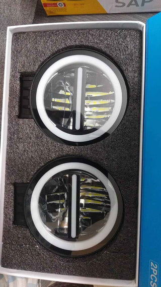 RoyalPiston LED Fog Light For Bike HJG Original Brilliant White Light Advance Arrival Wide Range Brightness Compatible for Bikes, Cars, Jeeps & Gypsy