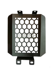 Royal Piston Premium Radiator Guard Compatible With Royal Enfield Super Meteor 650cc (SILVER)