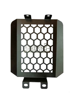 Royal Piston Premium Radiator Guard Compatible With Royal Enfield Super Meteor 650cc (SILVER)