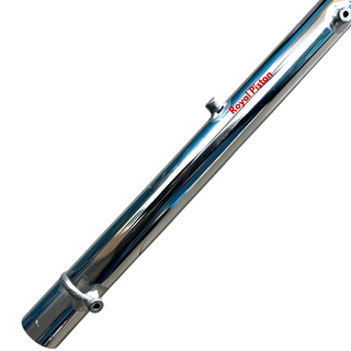 Royal Piston Dual-Sensor Free‑Flow Bent Exhaust Pipe Compatible with 2025 Royal Enfield 350  – High‑Flow Performance Upgrade
