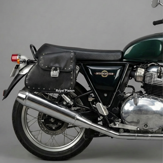 Universal Anti-Theft Locking Saddlebag - Cruiser Edition for Harley & Enfield - Royal Piston