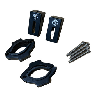 Royal Piston Universal Fog Light Mount - Durable & Quality Clamps for Off-Road Lights, Driving Lights & More