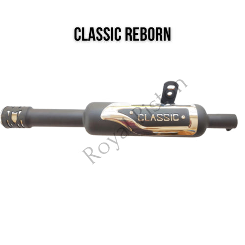 Revitalize Your Ride: Royal Piston's Original RE Sound Reverse Cone Black Silencer, Customized for Reborn Classic with Original Indoori Silencer