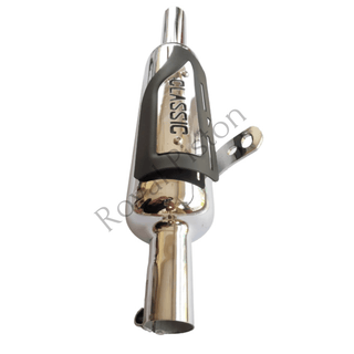 Royal Piston Original Indori Chrome Exhaust for Royal Enfield Reborn Classic  Authentic RE Sound