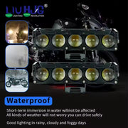 Royal Piston 6 EYE Latest Angle Eye Series Fog Light – Ultra-Bright, High-Power Fog Lights for 2 and 4 Wheelers