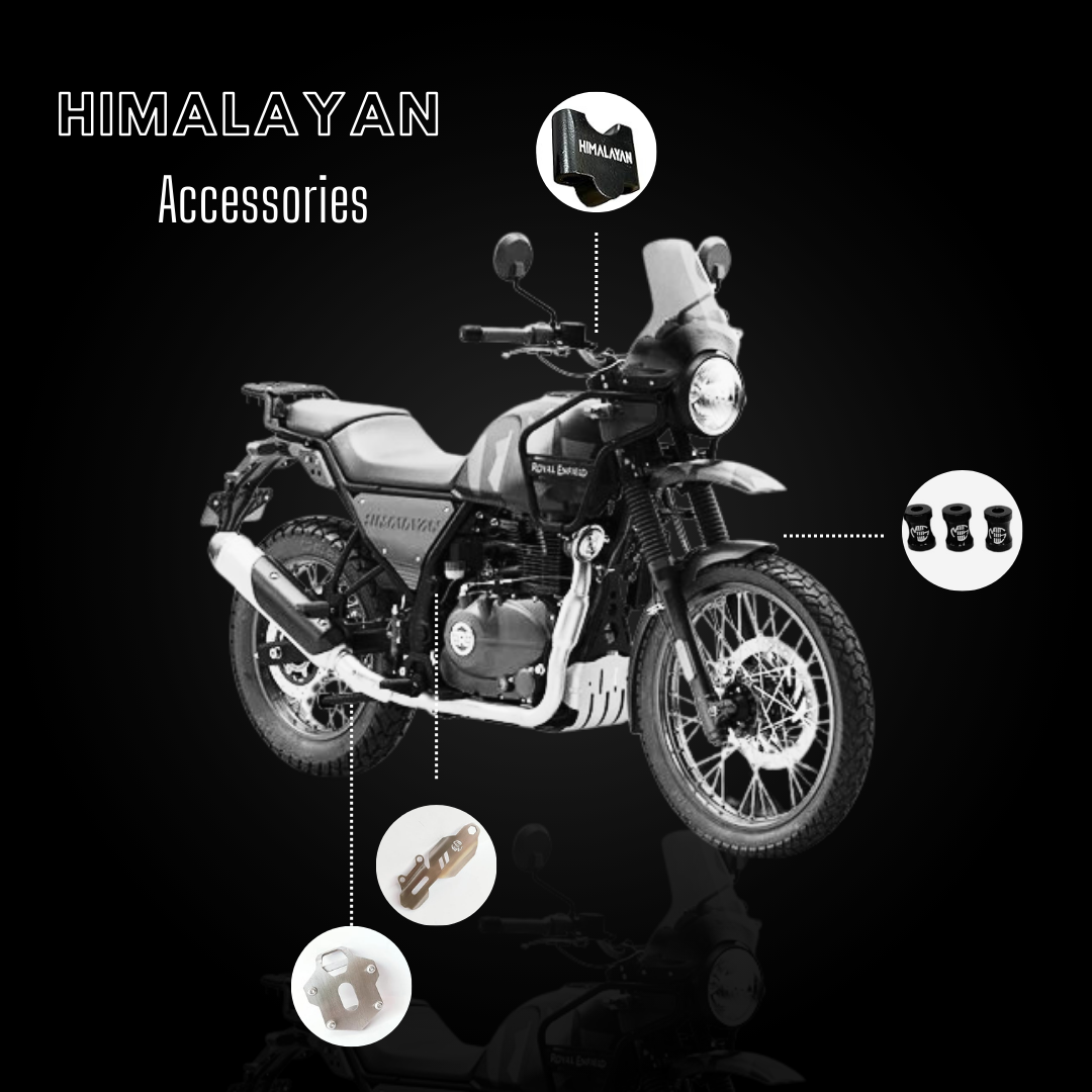 Royal Enfield Himalayan Adventure Armor: All-Black Ultimate Protection Combo