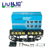 Royal Piston™ HJG Future 4 Lens Fog Light With Spot Laser Beam High Low Beam For Bike/Car/Thar/Jeep Original New Model - Royal Piston