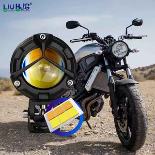 Royal Piston High Power LED Fog Light | Mercedes Fog Light Aux Lamp with Complete Harness Kit | Rule the Road