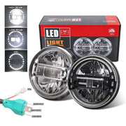 Royal Piston Original King Kong 120W Thar LED Headlight 12V With Powerful Beam Daymaker Pack of 2 - Royal Piston