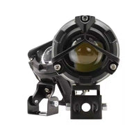 Royal Piston 3-in-1 High Beam LED Fog Light | Y-Type Fog Light, 120W (White + Yellow + Red) | Flood Light with Wide Coverage | Advanced Design Auxiliary Lamp, Universal Fit for Bikes, Cars, SUVs