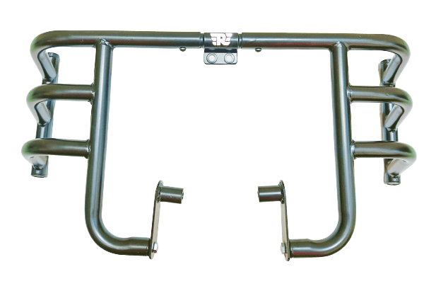 Royal Piston Matte Black Leg Guard Compatible with Royal Enfield Hunter 350 2022 - Royal Piston