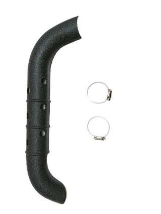 Royal Piston Original Bend Pipe Guard BS4 Compatible With Royal Enfield (Heat Sink)