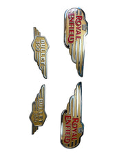 Royal Piston Decals/Stickers Compatible with Royal Enfield | Strong, Sturdy & Durable