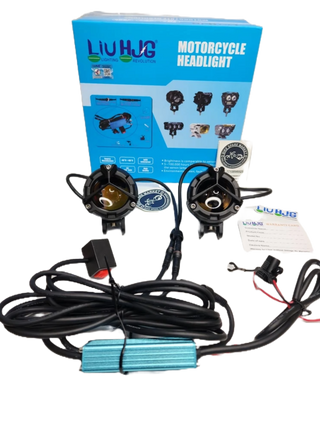 Royal Piston High Power LED Fog Light | Mercedes Fog Light Aux Lamp with Complete Harness Kit | Rule the Road