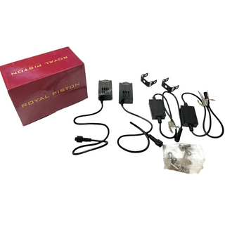 Royal Piston Devil Eye LED Fog Lights - 3-in-1 Aux Light Kit (Pair) | Bright White, 6-Month Warranty