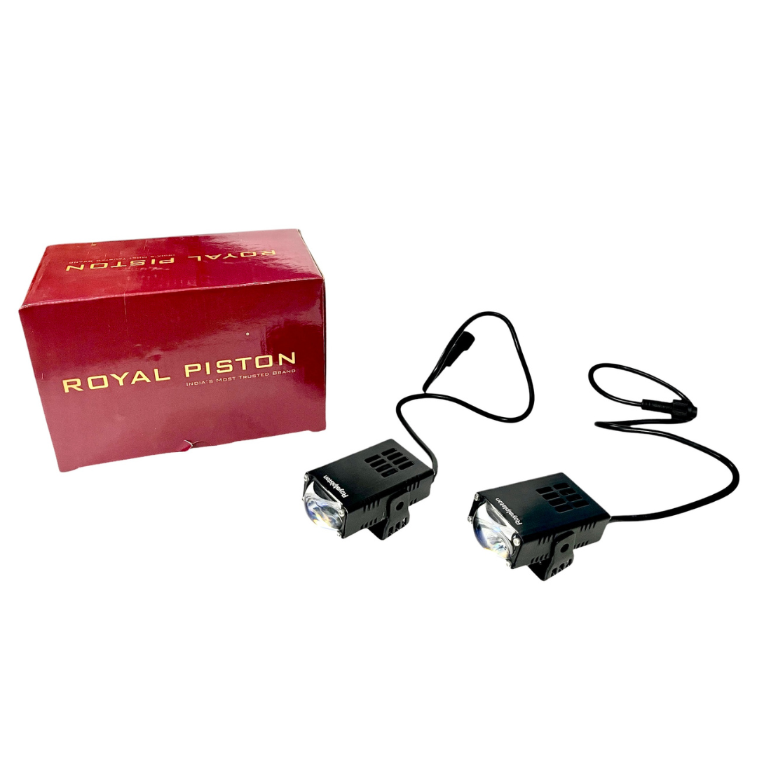 Royal Piston Devil Eye 3 in 1 New LED Fog Light | Pack of 2 LED Aux Fog Light with 6 Months Warranty