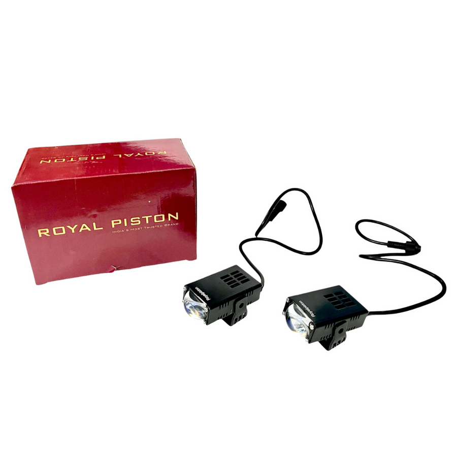 Royal Piston Devil Eye LED Fog Lights - 3-in-1 Aux Light Kit (Pair) | Bright White, 6-Month Warranty - Royal Piston