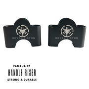 Royal Piston Handlebar Riser Compatible For Yamaha FZ Handle Riser - Improved Comfort & Control, Black