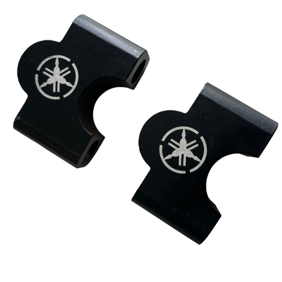 Royal Piston Handlebar Riser Compatible For Yamaha FZ Handle Riser - Improved Comfort & Control, Black - Royal Piston