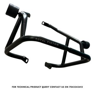 Royal Piston Accessories Compatible for Yamaha MT-15 Crash Guard (Black) - Ultimate Frame & Engine Protection - Royal Piston