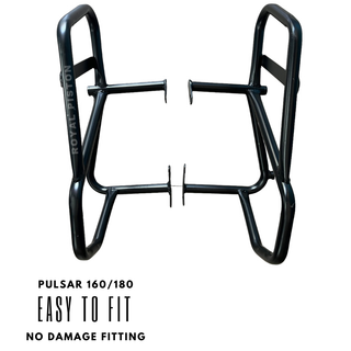 Royal Piston Bajaj Pulsar 150/180 Crash Guard - Ultimate Frame & Engine Protection (Black) - Royal Piston