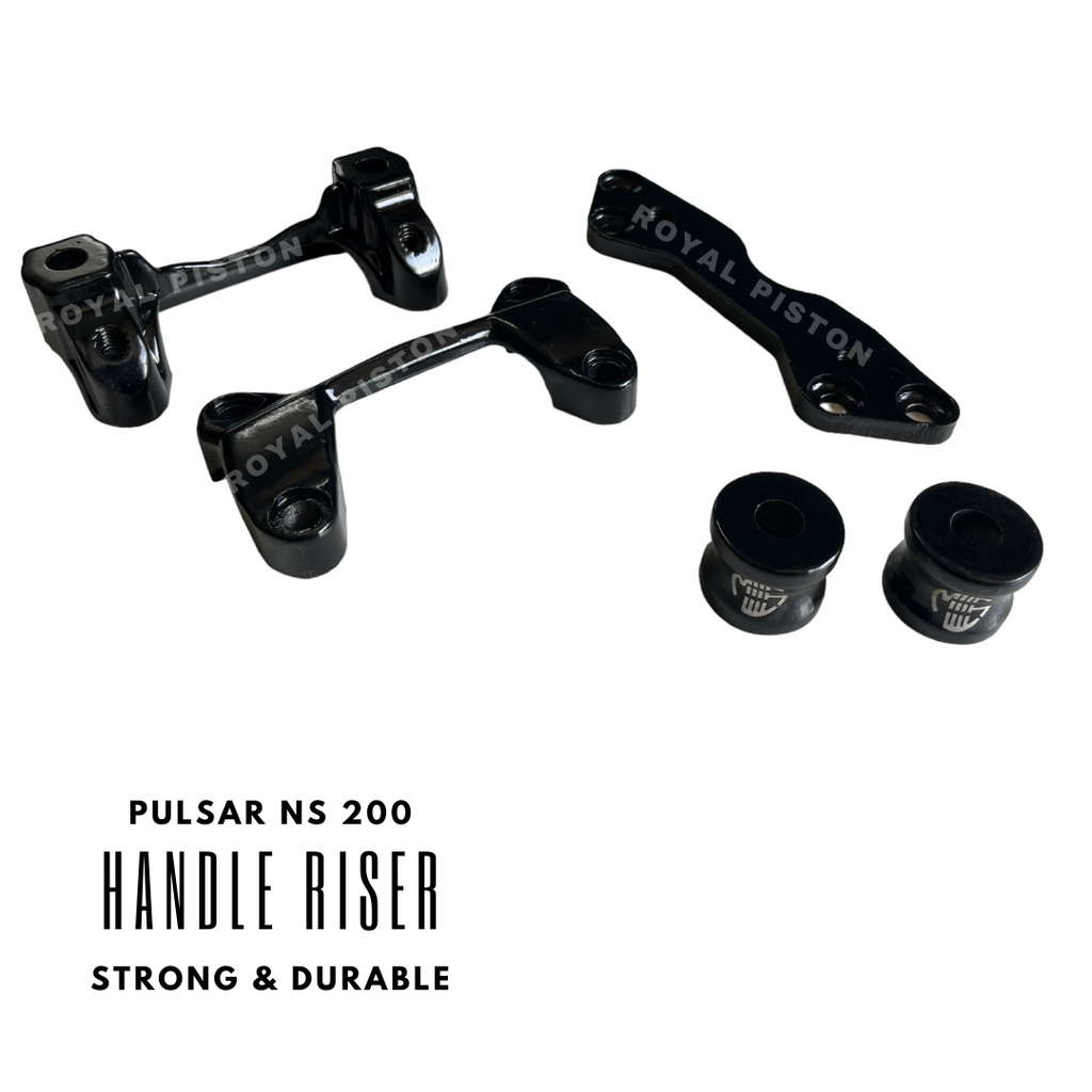 Piston Riser Royal Piston Handlebar Riser Compatible For Bajaj Pulsar NS 200 Premium ...