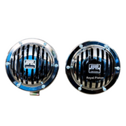 Royal Piston Roots Vibrosonic Horns (Pair) | 12V High/Low Tone | Heavy Duty, Crystal Clear Sound